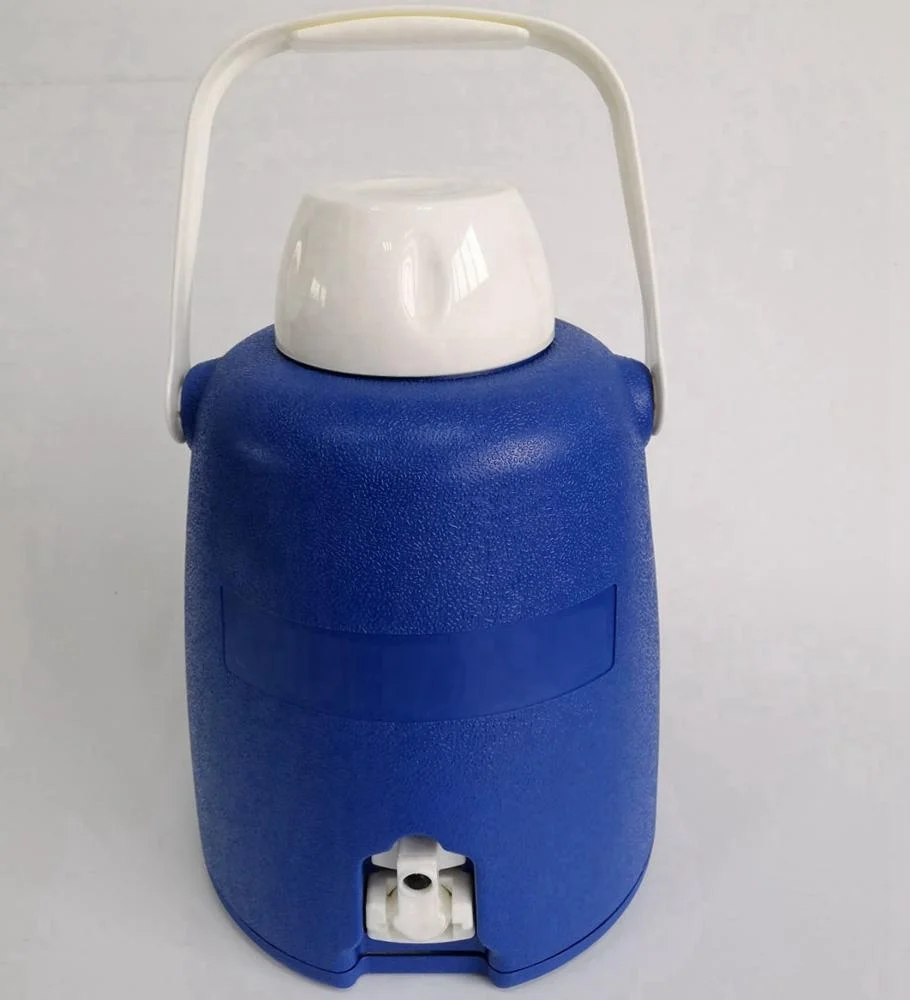 5l Plastic Water Cooler Jug With Drinking Cup And Foldable Tap Buy 5l