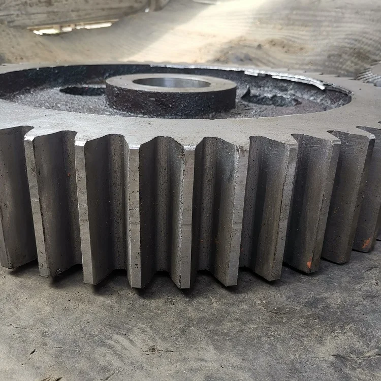 gear machining factory direct sale large steel 10  module  big gear
