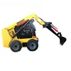 Mini Wheel 65HP Loader With Vibratory Road Roller
