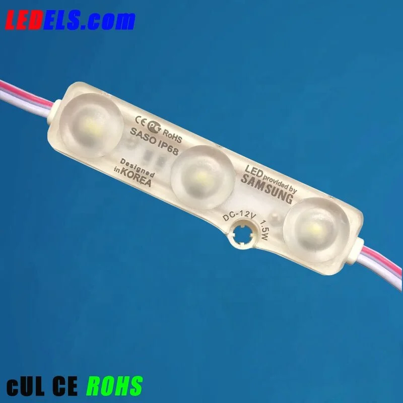 12v 1.5w Samsung Led Module Korea Ce Rohs Injection Lens Led Modules