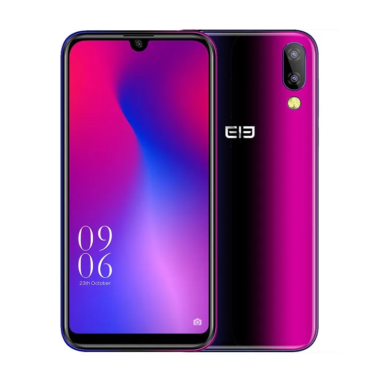 

Water-drop screen smartphone Elephone A6 Mini 5.71 inch MTK6761 Quad Core 4GB+32GB 16MP camera Android 9.0 4G mobile, Black;blue