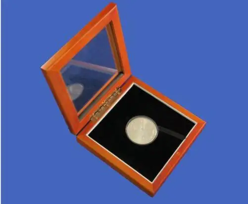 Single Velvet Coin Display Box Suitable For Various Size Commemorative ...