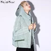 SKY & STAR thicker cotton stand collar winter coat women down jacket