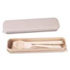 SUNSHING Tableware Set Case for Dinnerware Set Food Grade Wheat Straw Cutlery Set Case