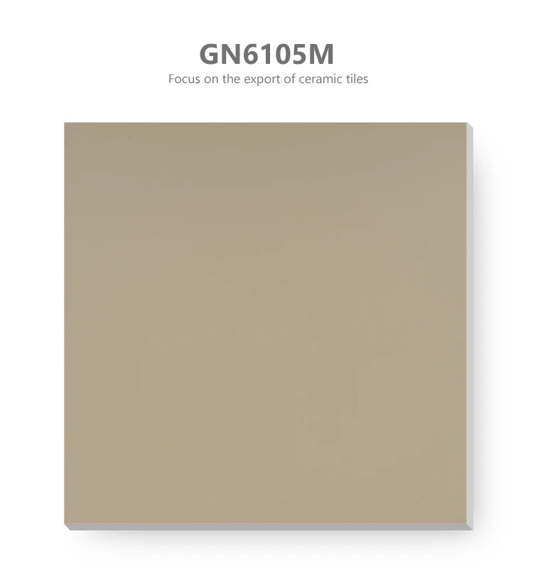 Global glaze new products glazed brown porcelain floor tiles dinning room semi polished non slip rustic tile 600x600