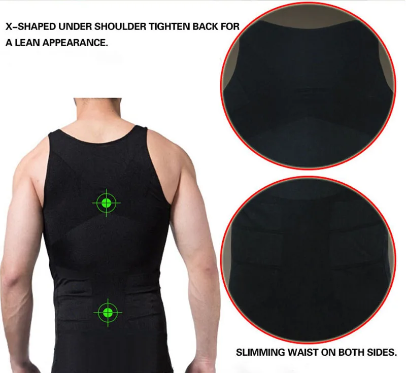 Shapers Abdomen Control Beer Belly Reduce Fat Slimming