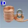 Flexible bare braided copper wire