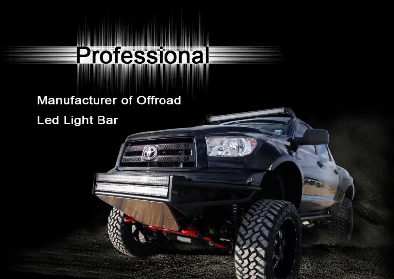 Sae Led 4x4 Light Bar Car Offroad Led Light Bar Ip69k Waterproof Aurora