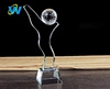 Custom crystal golf trophy, trophy crystal golf