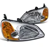 car head lamp For 2001 2002 2003 Honda Civic EM ES 2/4Dr JDM Chrome Headlight 33151-S5A-A01/33101-S5A-A01