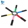 China wholesale custom Self-locking nylon magic cable tie with plastic buckle high quality hook and loop cable tie
