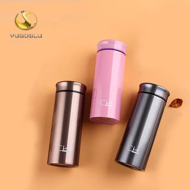 

230 ml kids students Vacuum Flasks & Thermoses Drink ware Type and Stocked Feature thermos, Red/pink/champagne/silver