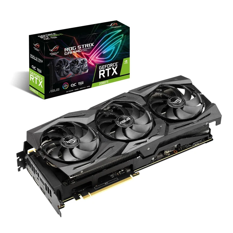 

New Arrival NVIDIA ASUS Geforce ROG STRIX RTX2080TI O11G GAMING with enthusiast-level technology for extreme 4K and VR gaming