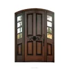 Particular front wood door latest designs front elevation wooden glass doors