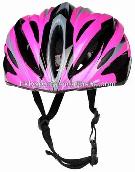 pink bike helmet