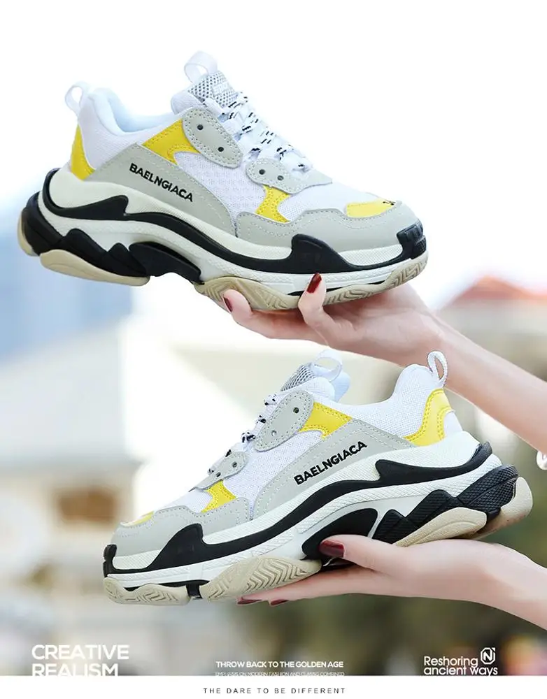 

Hot Sale Colorful Fashion Style Women Adults Casual Female Sneaker Sport Shoe, White