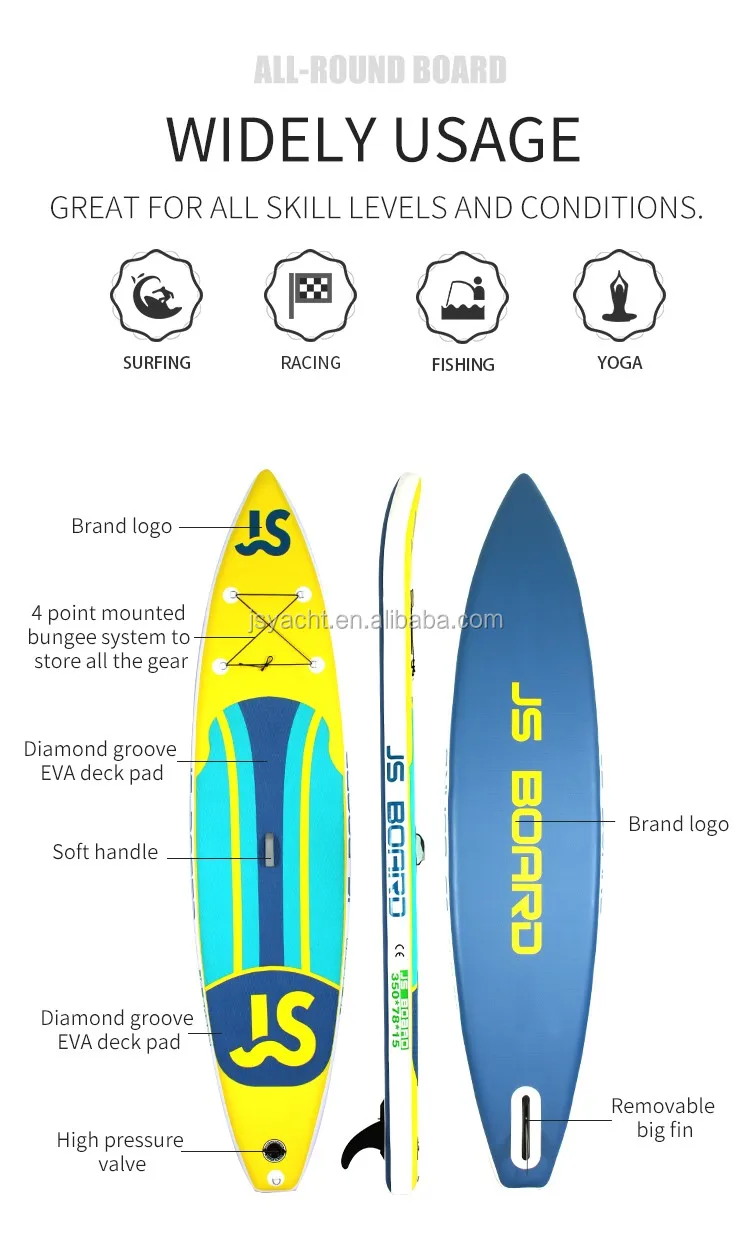 350cm Touring Isup Board Ce Certificate Inflatable Stand Up Paddle