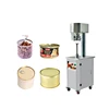 low cost good price semi automatic beverage drink beer tin can sealing capping machine