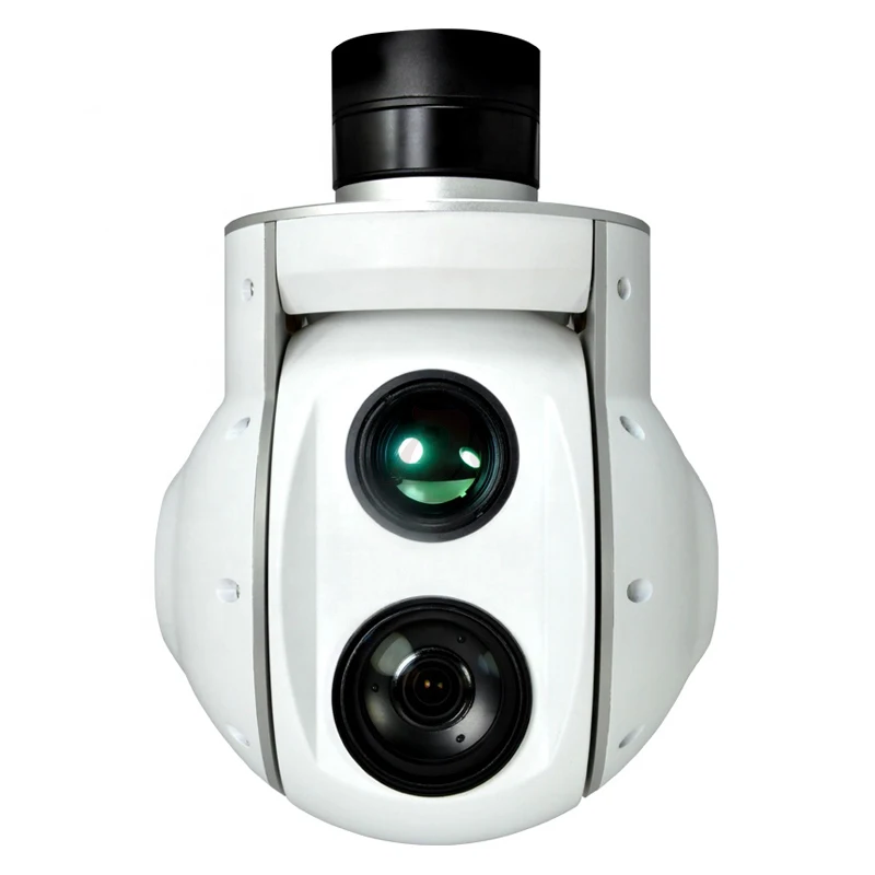 UAV Dual sensor Gimbal Camera Drone infrared thermal imaging camera and 30x zoom HD starlight camera
