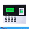 Employee fingerprint time attendance reader machine with 64000 record capacity