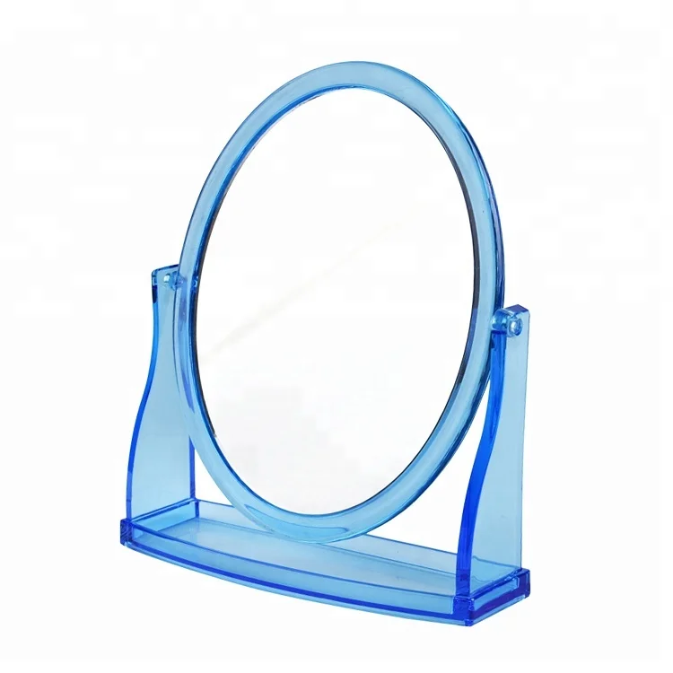 Oval Double Side Plastic Table Stand Mirror Buy Magnifying Mirror,2