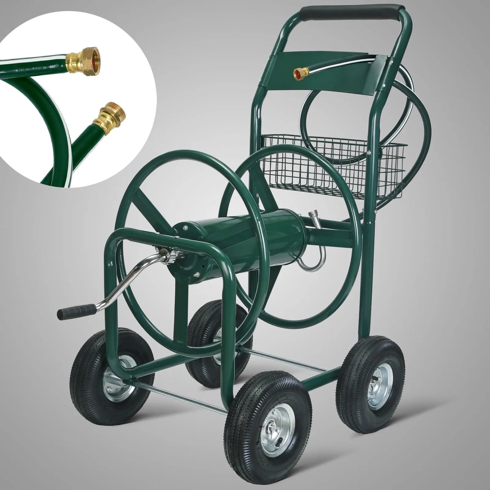aqua hose reel cart