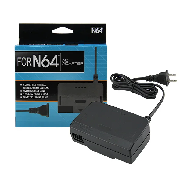 

Honson Adapter for NIntend n64 ac adapter, Black