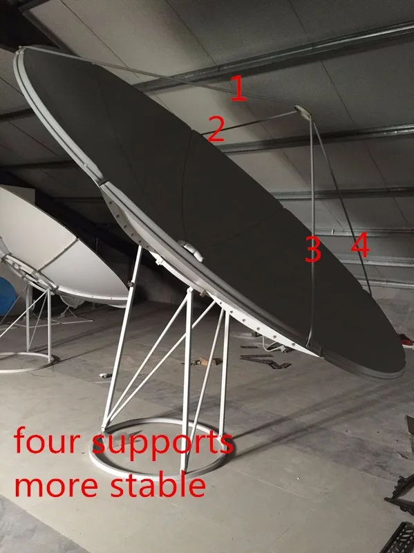 1.8m/6ft C/ku Band Satellite Dish Receiver Price Positioner Buy C/ku