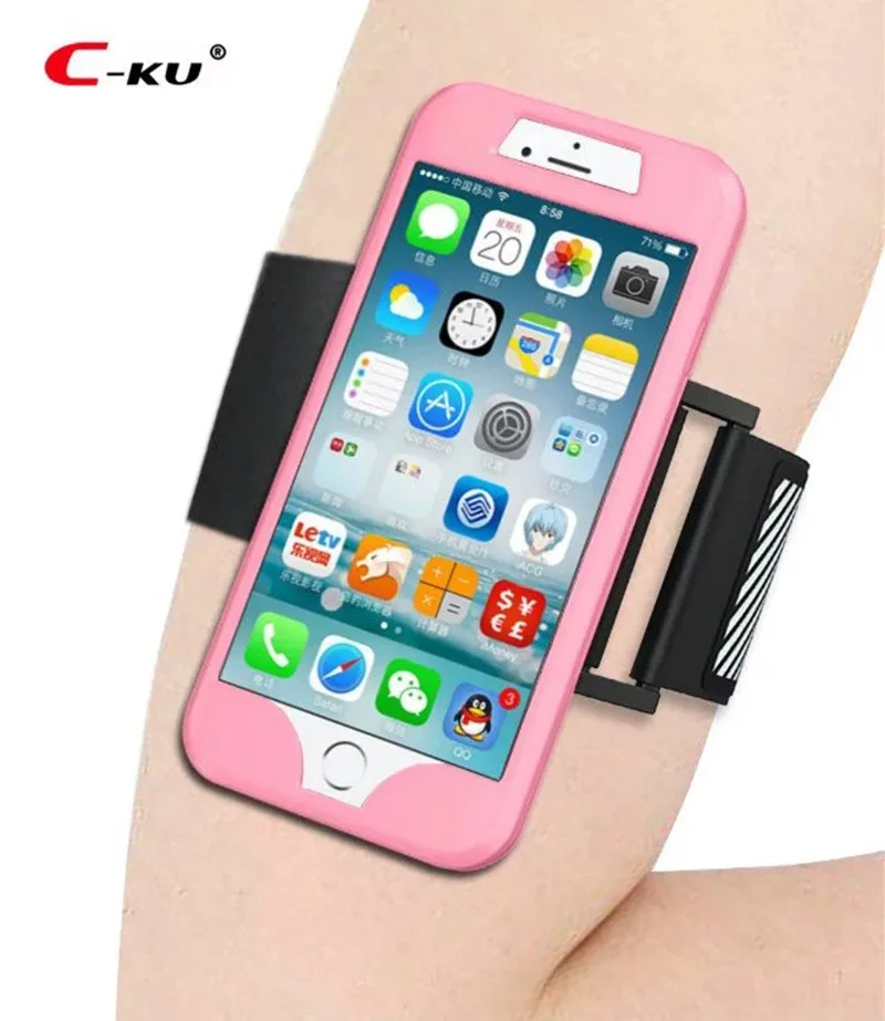 

New wholesale Sports arm band Case for iPhone 8,hot selling armband for iphone 8 case, As the following photos