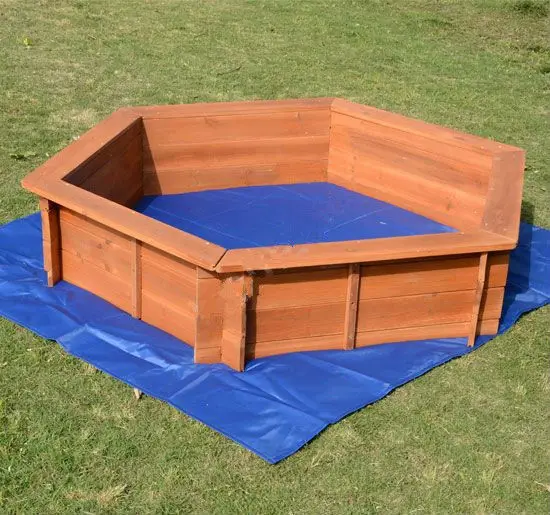 Weatherproof Wooden Sandbox With Cover Buy Wooden Sandbox With Cover