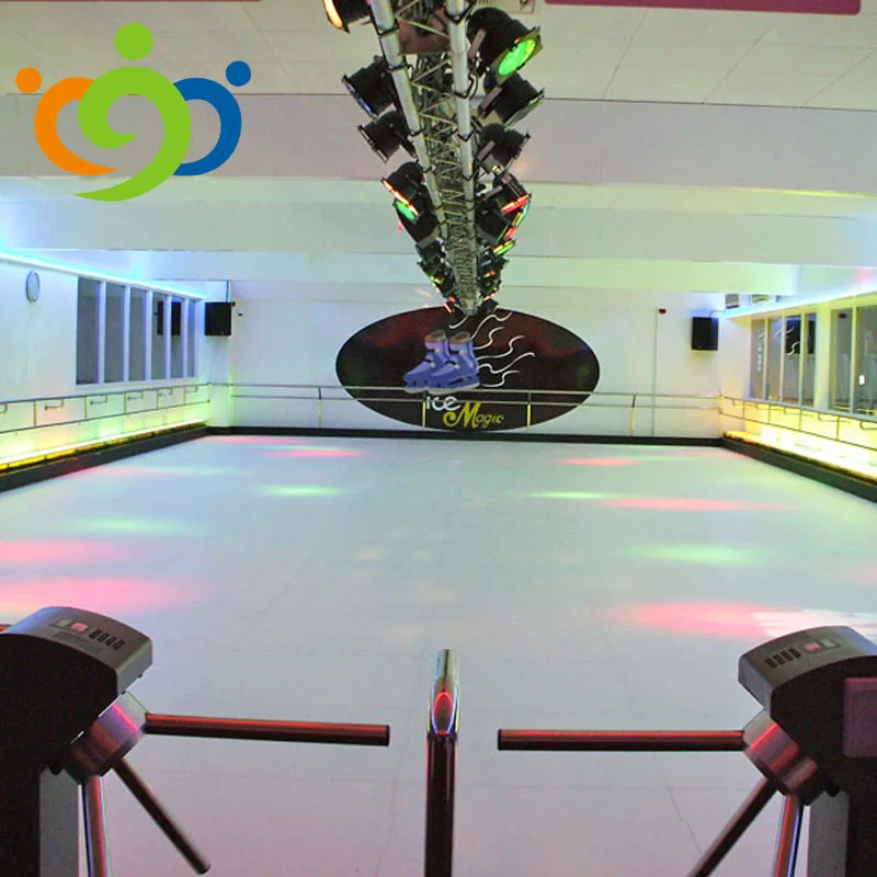 Synthetic Ice Rink Board / Ice Skating Rink Plate / Uhmwpe Skating