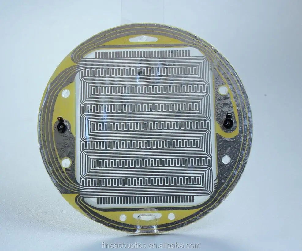 Planar wireless headphone 10 watt driver unit