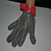 Cut resistant Stainless steel wire ring mesh gloves