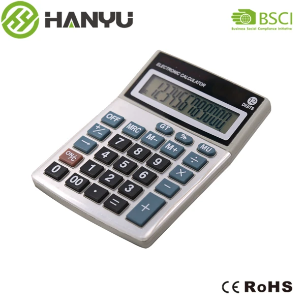 12-Digit Electronic Calculator for Accountant