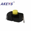 YT-1813-DF 2Pin Yellow Cap Bent flashlight switch