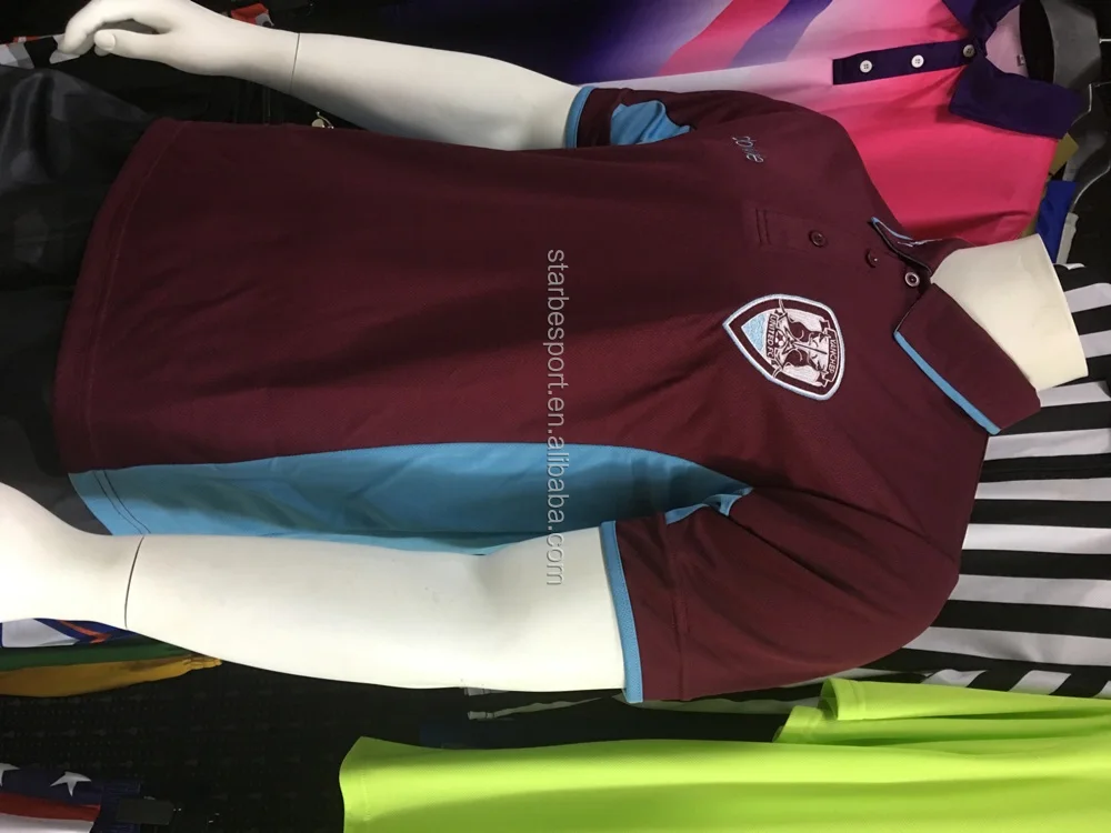 
custom dry fit polyester embroidery logo sport polo shirt wholesale 