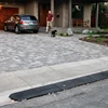 Flexible Car rubber parking posts