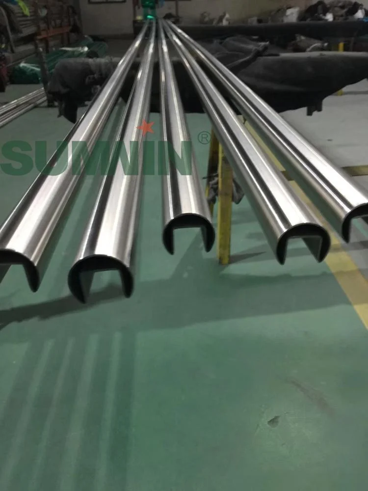 
Stainless Steel Slotted Tube 25.4(14x14) for Handrail& Balustrade Toprail 