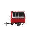 Food grade buy mobile food truck / cookie donut food trailer with ice cream machine / mini pizza maker with cart