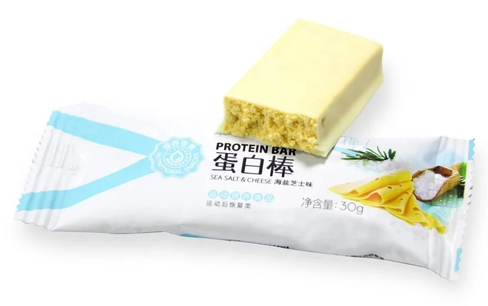 
BCAA Whey Protein Bar (30 g)-Chocolate/Sea Salt & Cheese/Strawberry Flavor 