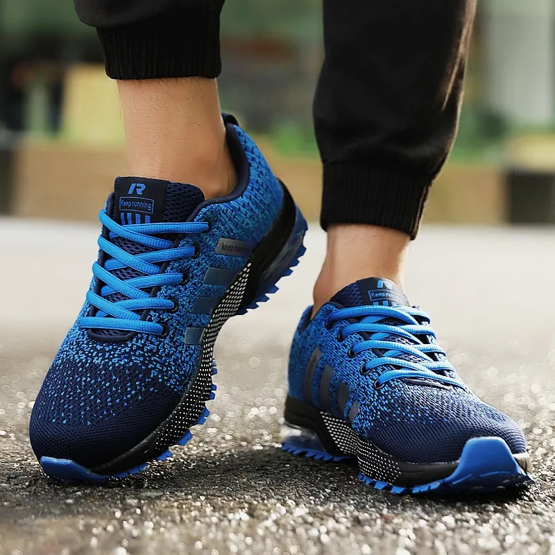 Mens And Womens Lightweight Breathable Athletic Sneakers Air Sports ...