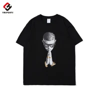 

Mens short sleeve crew neck t shirts custom letters printed 100% cotton t shirts wholesale streetwear manufacturer