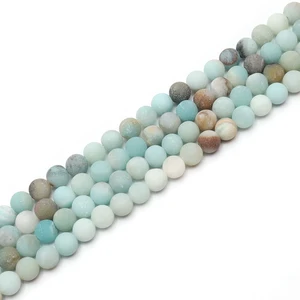 Loose Gemstone Beads Amazonite Natural Stones For Jewelry Making Beads For Bracelets And Necklace Parts To Make Jewelry