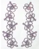 hot fix rhinestone mesh for garment