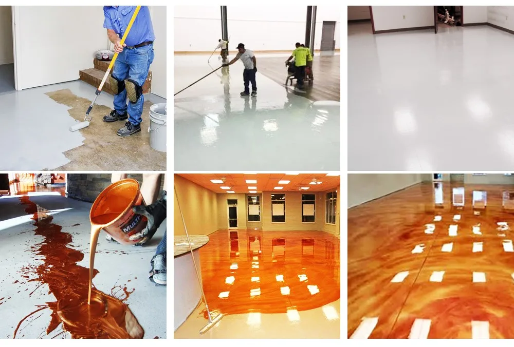 Crystal Clear Resin and Cheap Clear Casting Resins for Metallic Epoxy Floor Colors and Epoxy Coating