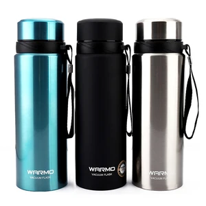 Image of 750ml Thermal Cup With Tea leaks Vacuum Flask Heat Water Tea Mug Thermos bottle Insulated Stainless Steel water bottle