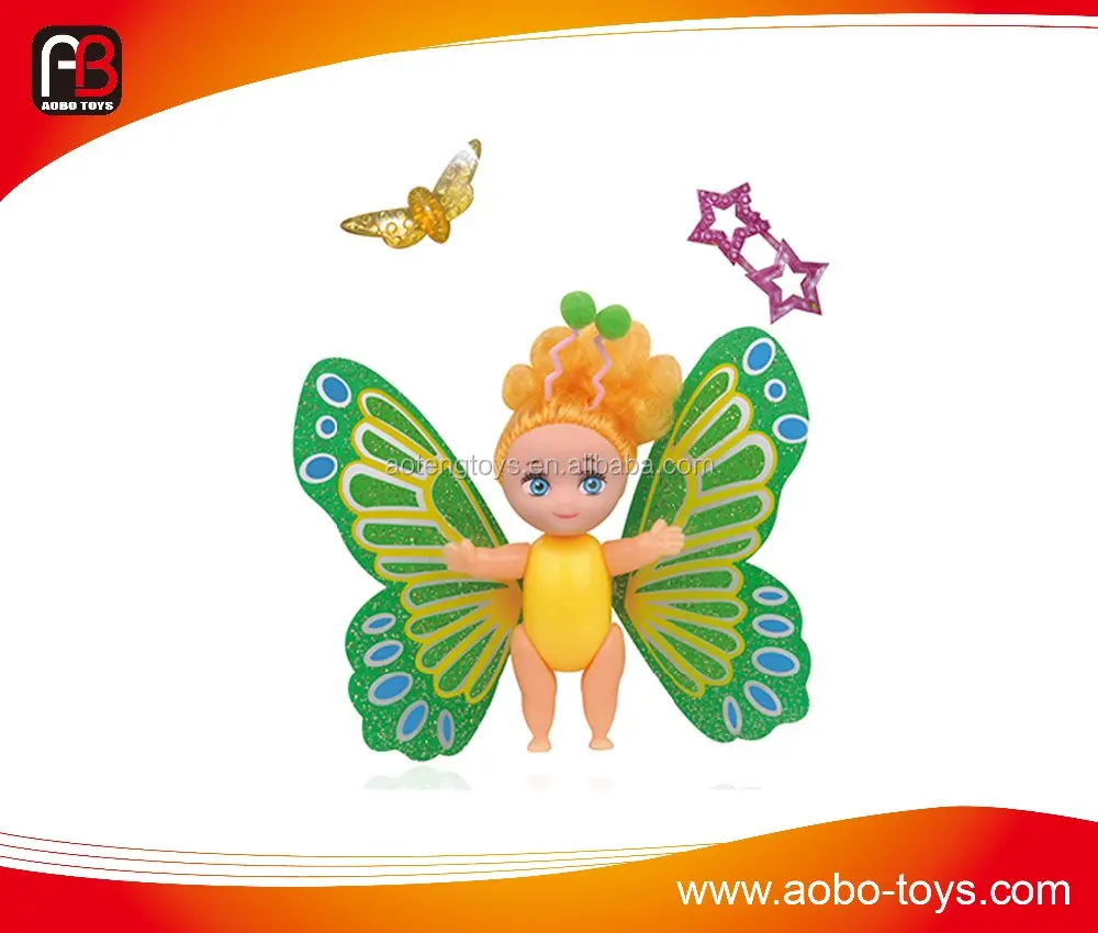 flying butterfly doll