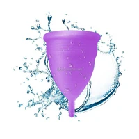 

Wholesale Women Monthly Period Used Medical Grade Silicone Menstrual Cup