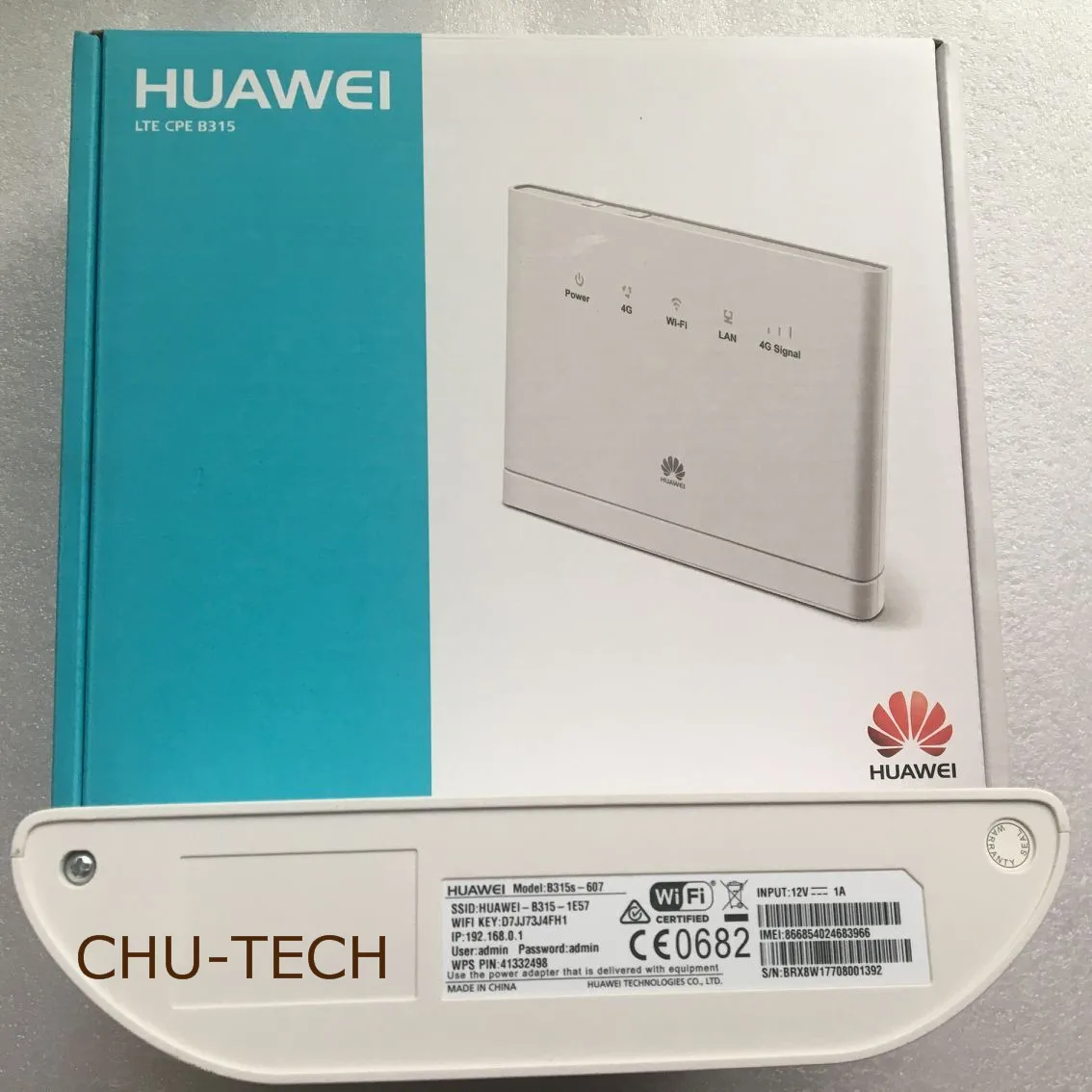 Unlocked Huawei B315 Lte Cpe B315s 607 Portable Wifi 4g Router Rj45 4g