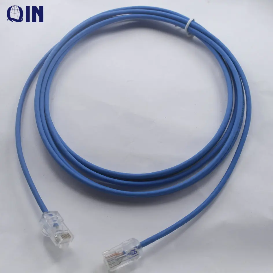 Patch Lead RJ45 Color : Orange Networking Accessories 5m CAT6 Ultra-Thin Flat Ethernet Network LAN Cable Black